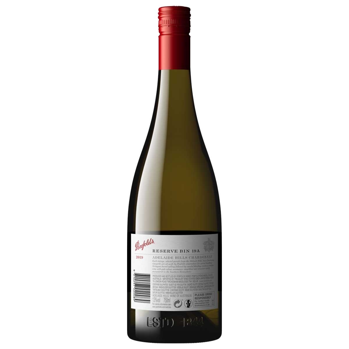 Penfolds Reserve Bin A Chardonnay 2019 750ml