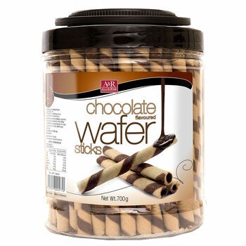 Alli & Rose Chocolate Wafer Sticks 700g Alli & Rose Chocolate Wafer Sticks 700g