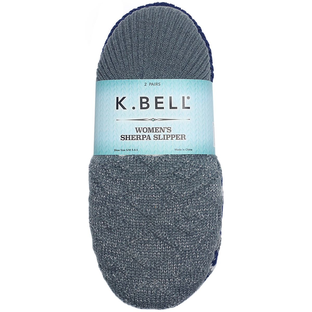K.Bell Slipper - Charcoal