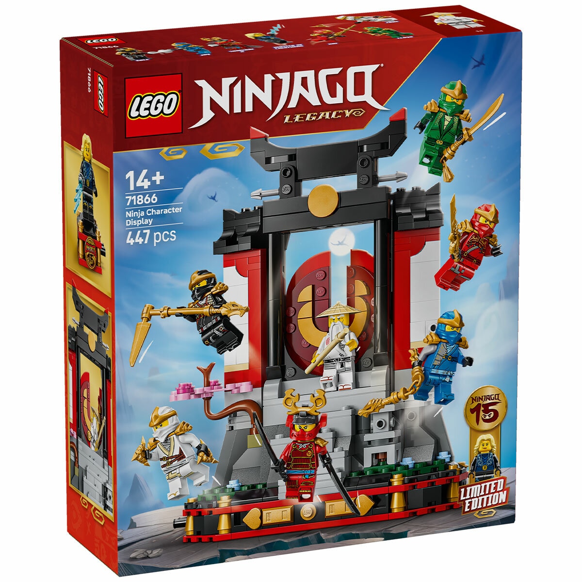LEGO Ninjago Ninja Character Display 15th Anniversary 71866