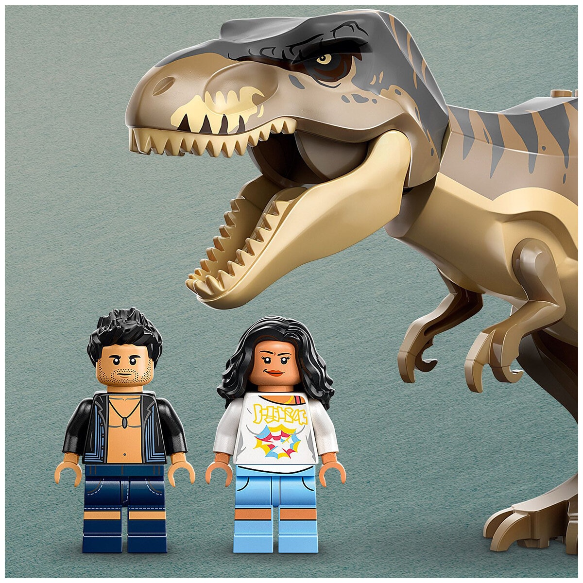 LEGO Jurassic World T. rex River Escape 76975