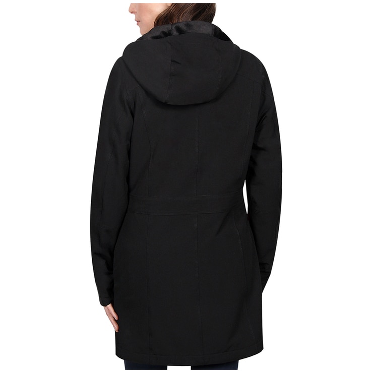 Kirkland Signature Women's Long Softshell Jacket Black Costco Australia