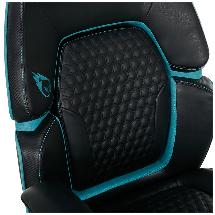 DPS Gaming Chair With Adjustable Headrest Black DPS Gaming Chair With Adjustable Headrest Black