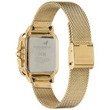 Olivia Burton Gold Steel Mesh Green Dial Women's Watch 24000087