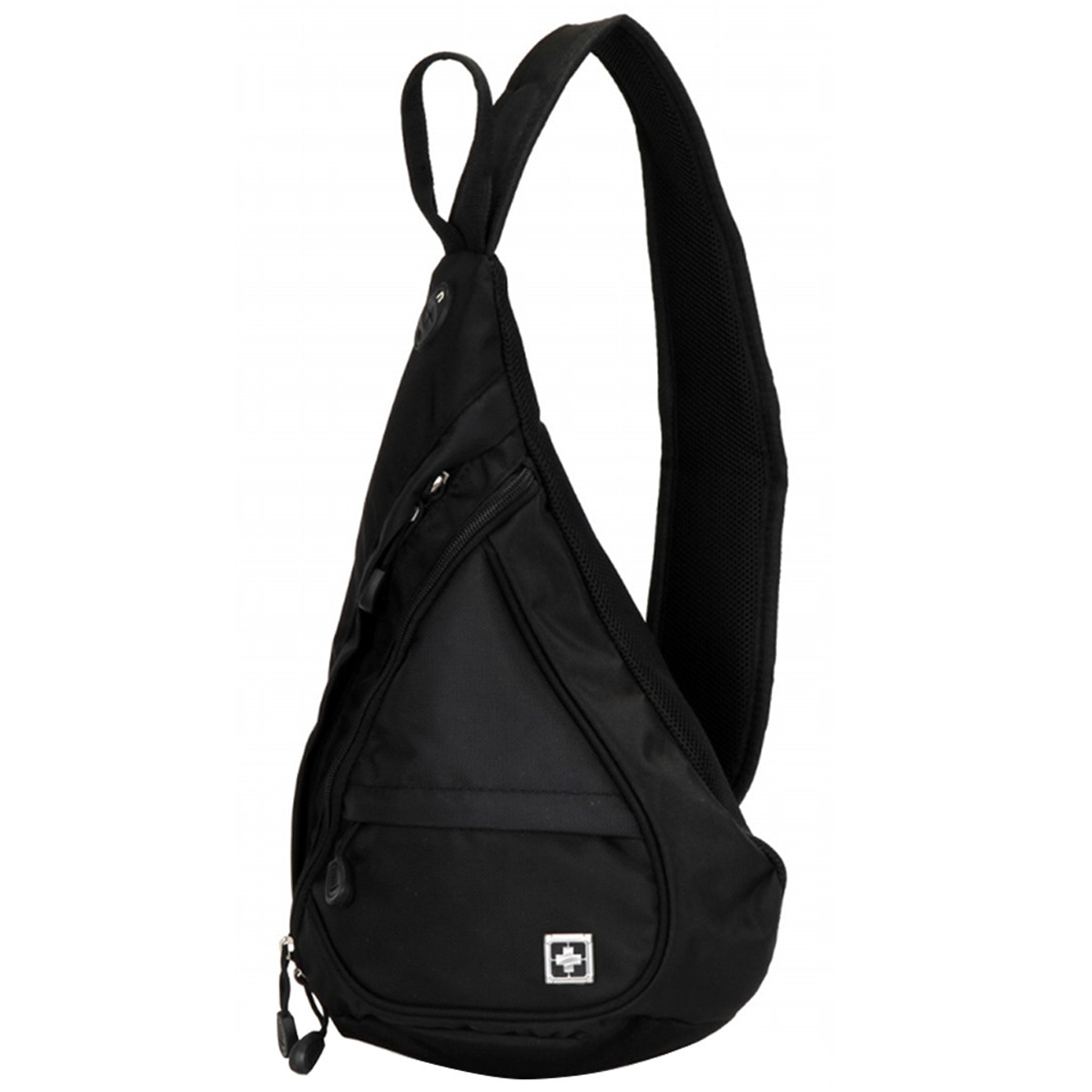 Suissewin Gym Sport &Travel Cross Shoulder Bag - Black