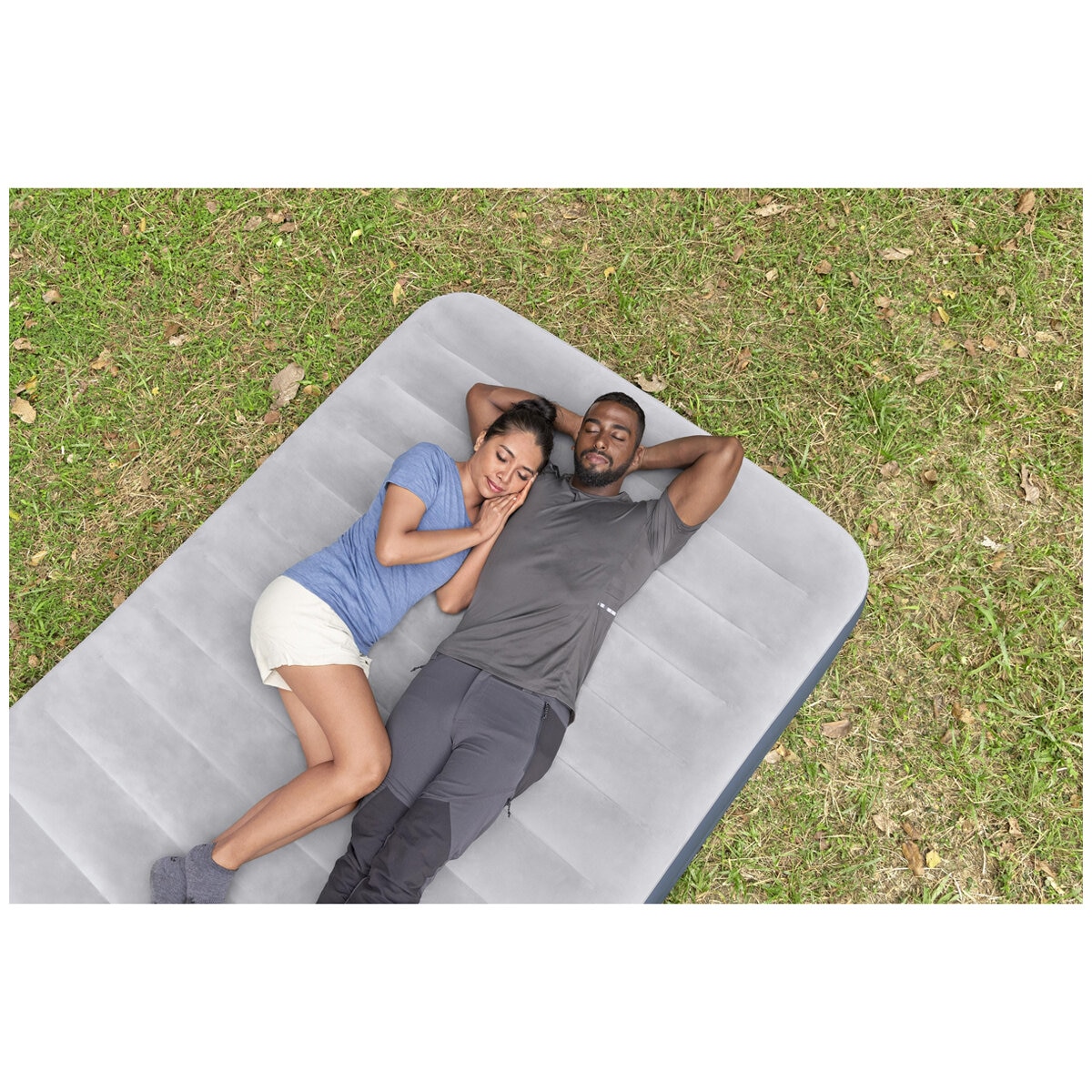 Bestway Tritech Air Mattress Queen Built-in Rechargeable Pump