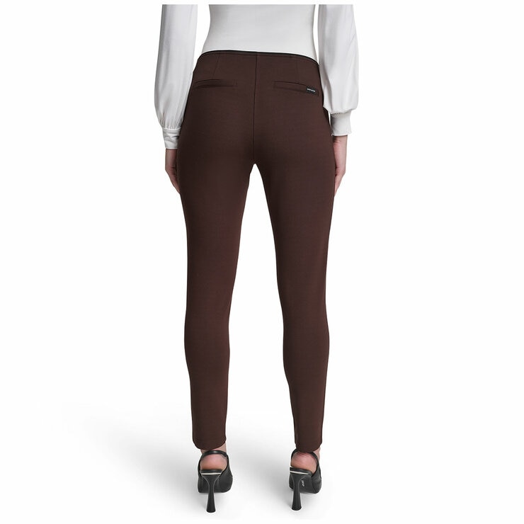 DKNY Women's Slim Leg Ponte Pant