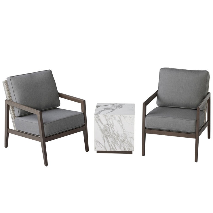 Agio Keats 3 Piece Set With Heaton Table | Costco Australia