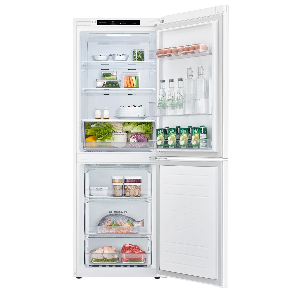 LG 306L Bottom Mount Fridge White GB-335WL