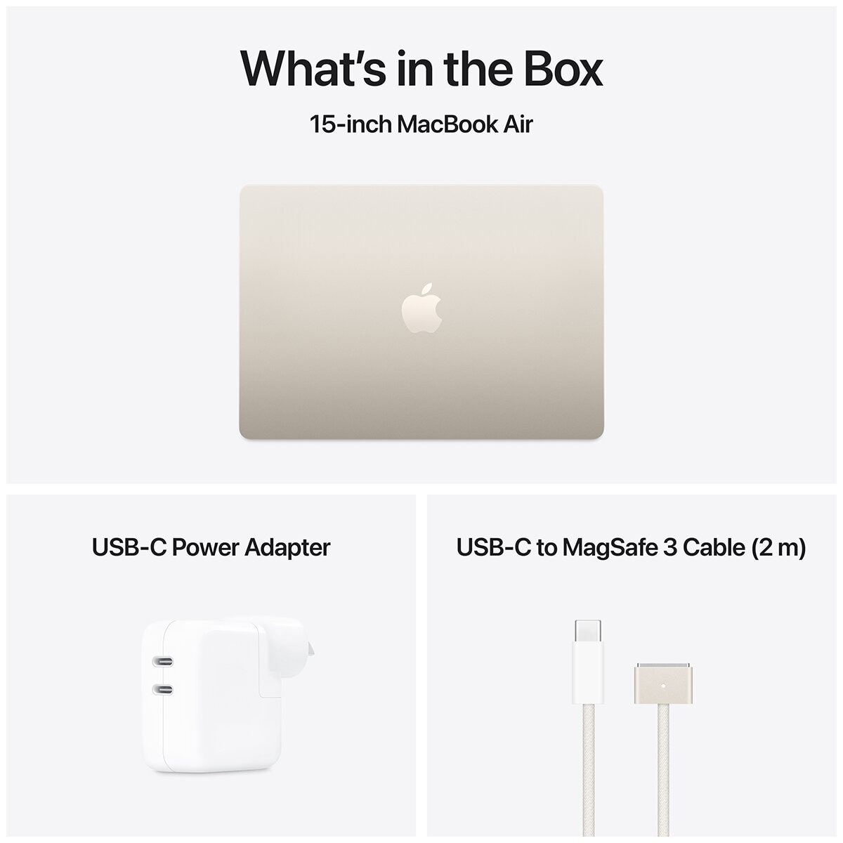 Inch MacBook Air: Apple M4 Chip With 10 Core CPU And 10 Core GPU, 16GB, 256GB SSD Starlight