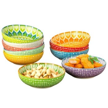 Signature Housewares 10 Piece Arrow Snack Bowl Set