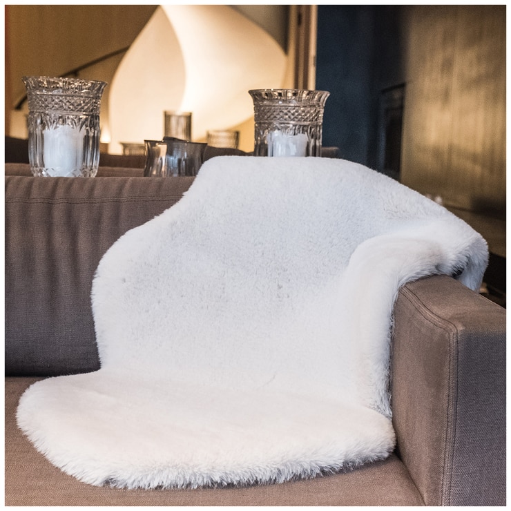 Mon Chateau Luxe Faux Fur Rug Ivory Costco Australia