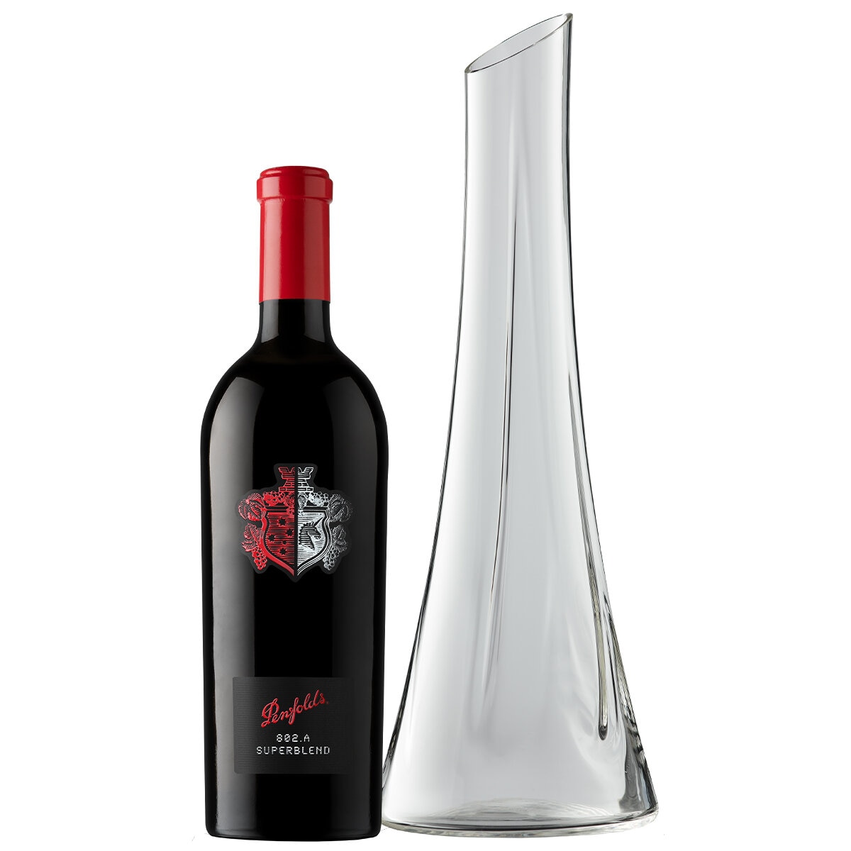 Penfolds Superblend 802A Cabernet Shiraz Decanter 750Ml GB 2018