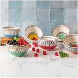 over&back Stardust Stoneware Bowls 6 Piece Set