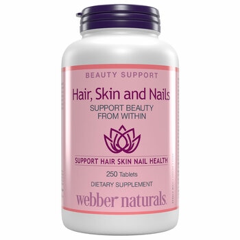 Webber Naturals Hair, Skin and Nails 250 Tablets