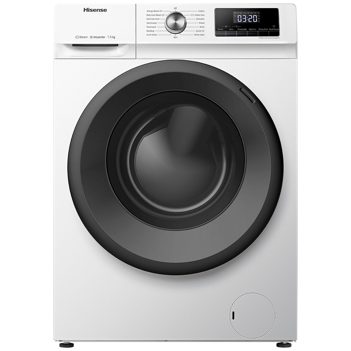 Hisense 7.5kg Front Load Washer HWFY7514