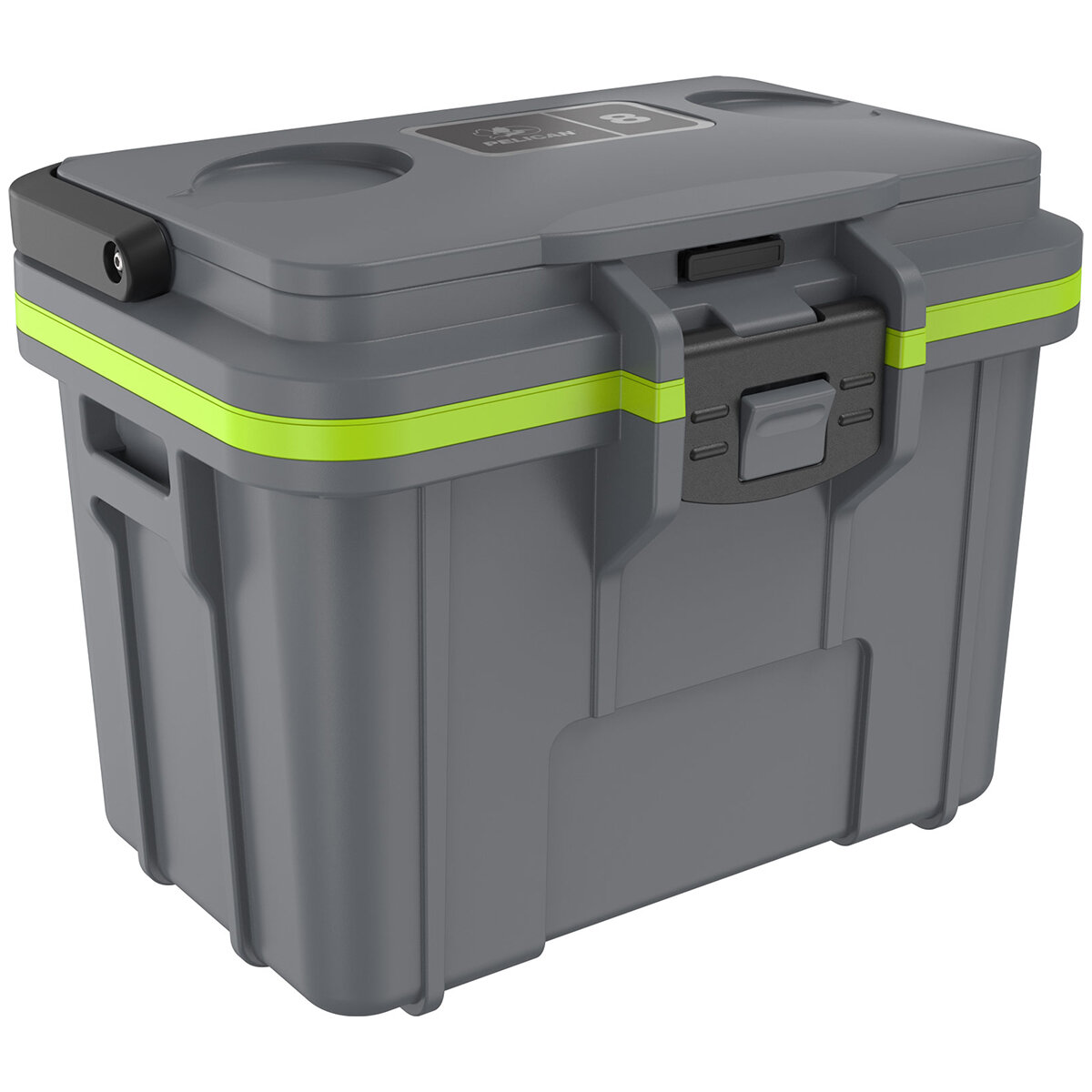 Pelican 7.57L Personal Cooler Grey/Green