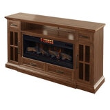 Tresanti Sloane TV Console with ClassicFlame, White