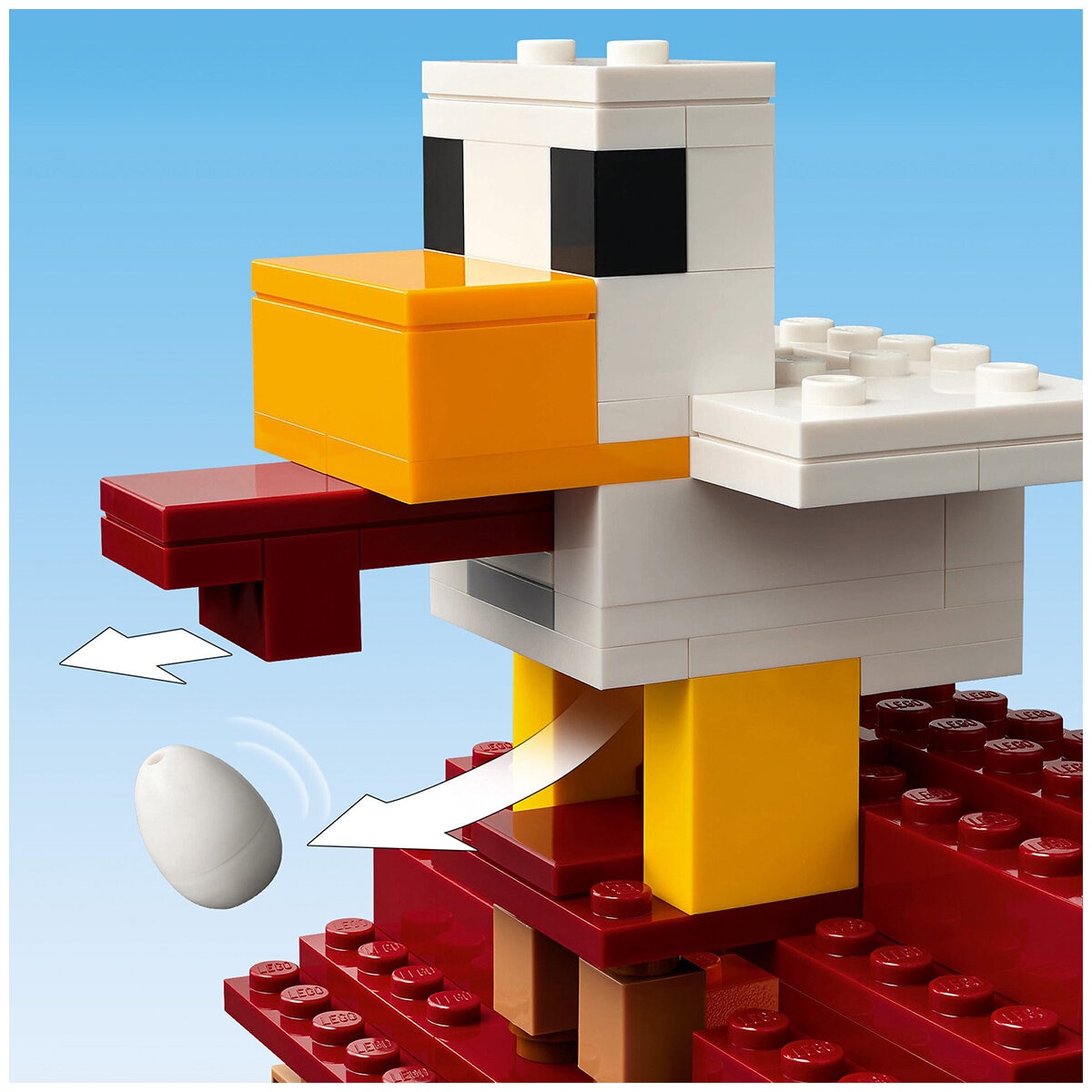 LEGO Minecraft The Ghast Balloon Village Attack 21273