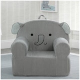 Cozee Kids' Animal Chair with Plush Blanket - Elephant