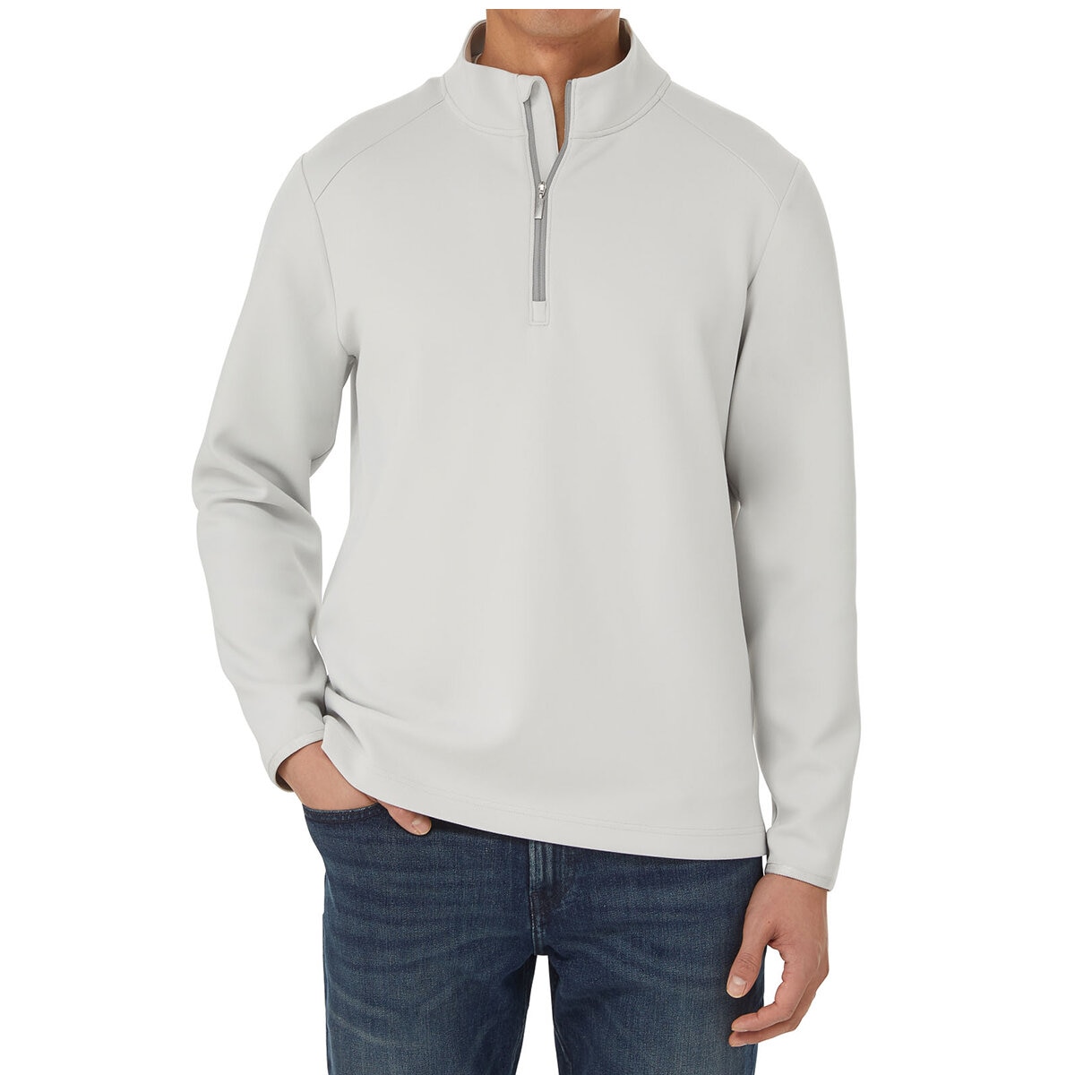 Kirkland Signature Men's Half Zip Sweater