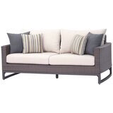 Milea 7 Piece Outdoor Seating Set Brown