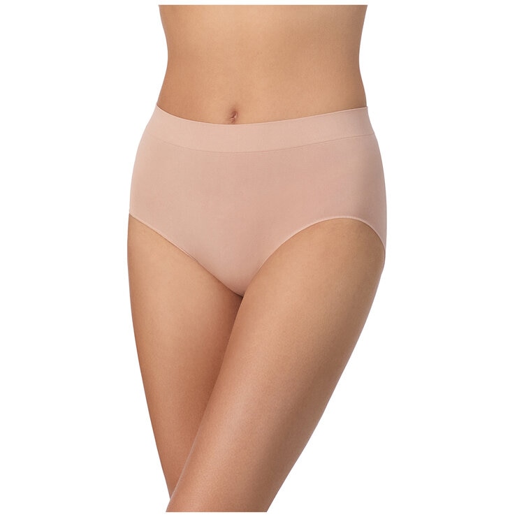 Carole Hochman Women's Seamless Brief 5 Pack Small Multi