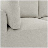 Thomasville 6PC Fabric Modular Sectional with Ottoman Light Grey