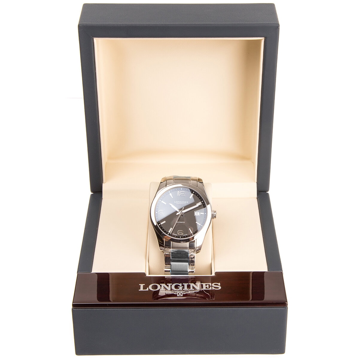 Longines Mens Performance Conquest Luminous Hand Watch L2.785.4.56.6