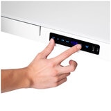 Seville Classics Air Lift Height Adjustable Electric Desk with Drawer/