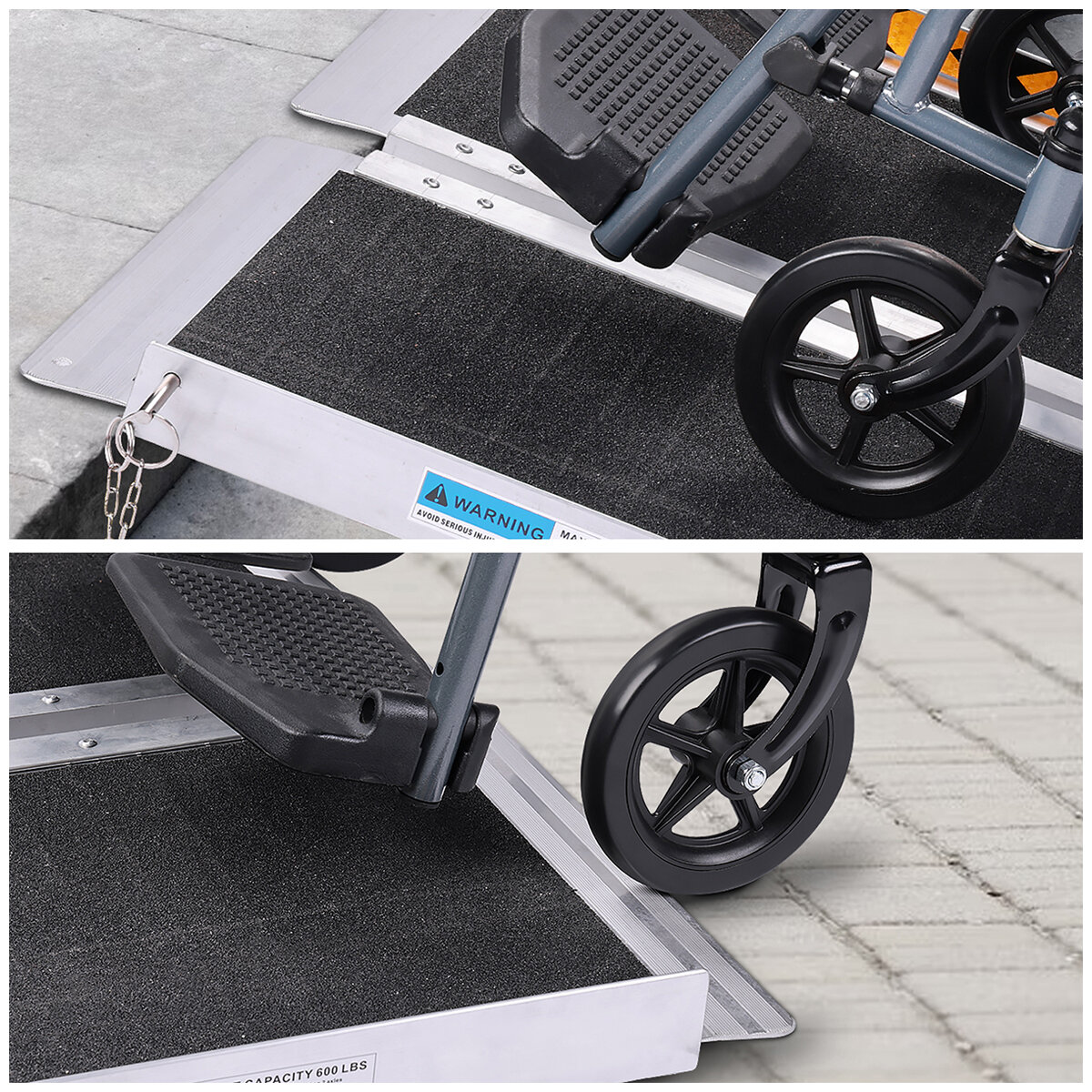 Altus Aluminium Portable Wheelchair Ramp 91cm
