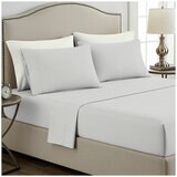 Boutique Living Cotton Flannel Sheet Set 4 Piece King Single