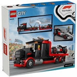 LEGO City F1 Display Truck with Audi F1 Race Car Toy 60493