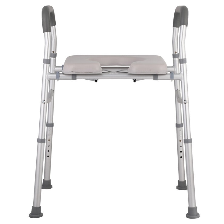 Altus Heavy Duty Bedside Commode Raised Toilet Seat Shower Chair