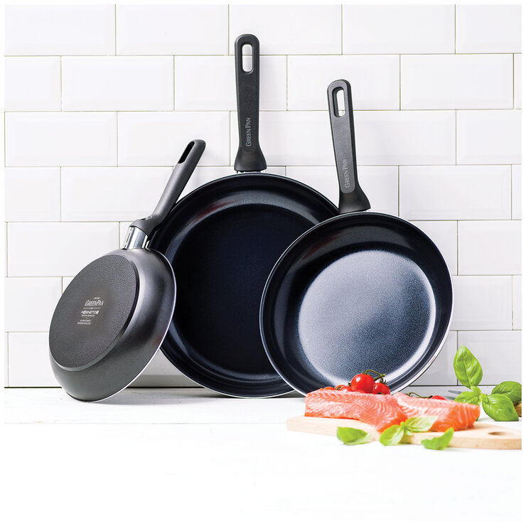Greenpan Ceramic Non-Stick Frypan 3 Piece Set