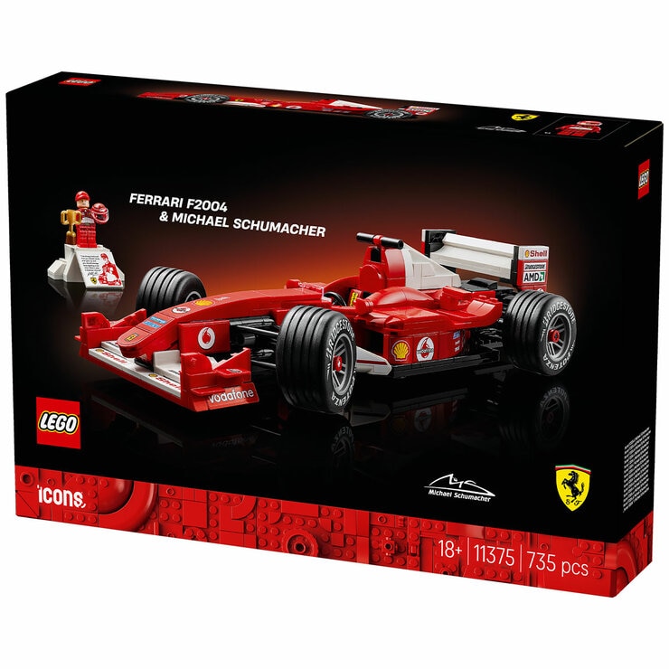LEGO Icons Ferrari F2004 & Michael Schumacher 11375