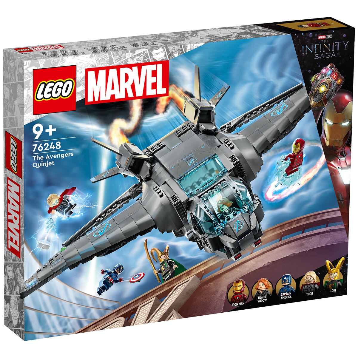 lego marvel black cat decals