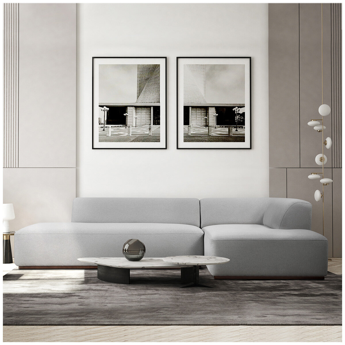 Valencia Noah Sectional Sofa