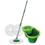 Sabco 2 Action Clean Spin Mop & Bucket