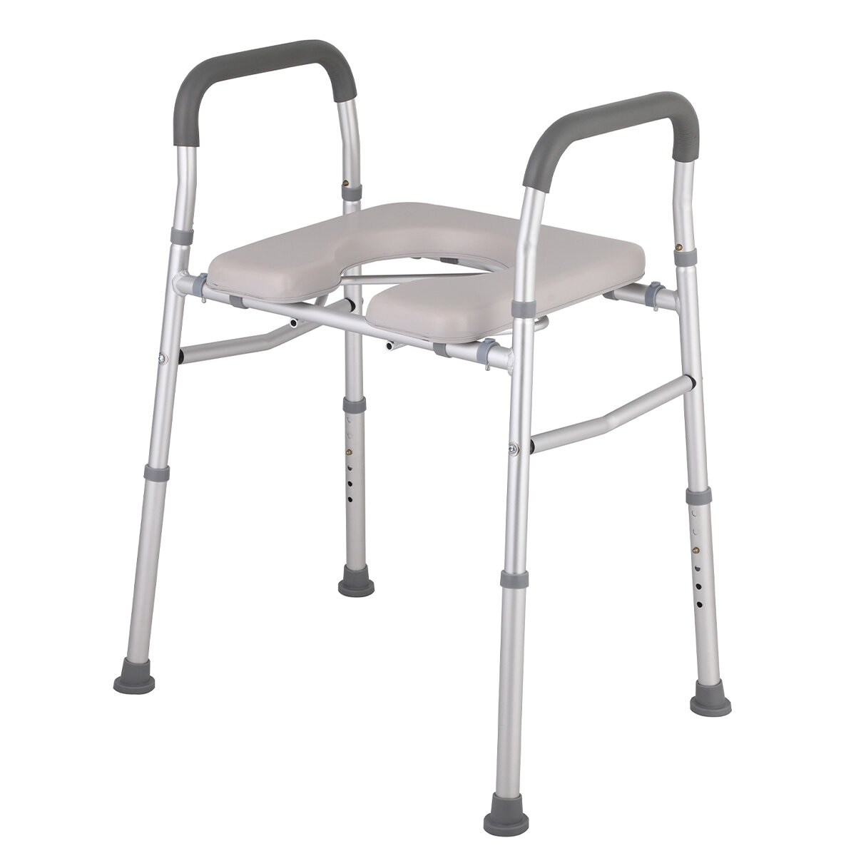 Altus Heavy Duty Bedside Commode Raised Toilet Seat Shower Chair