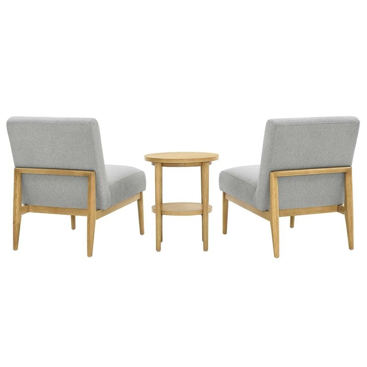 Thomasville Fabric Chair And Accent 3 Piece Table Set Thomasville Fabric Chair And Accent 3 Piece Table Set