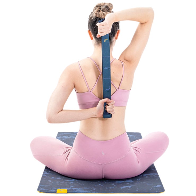 how to use a lole yoga mat strap