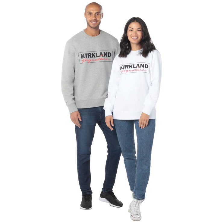 Kirkland Signature Unisex Fleece Crewneck