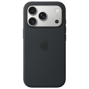 Apple iPhone 17 Pro Silicone Case With MagSafe Black