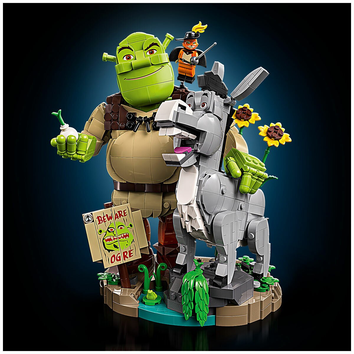 LEGO Shrek, Donkey & Puss in Boots Figure Kit 72423 LEGO Shrek, Donkey & Puss in Boots Figure Kit 72423
