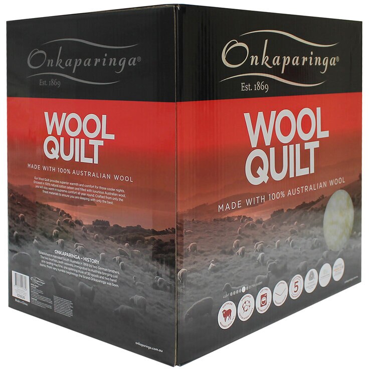 Onkaparinga Home Wool Quilt Queen