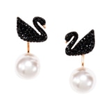 Swarovski Iconic Swan Stud Pierced Earring Jackets