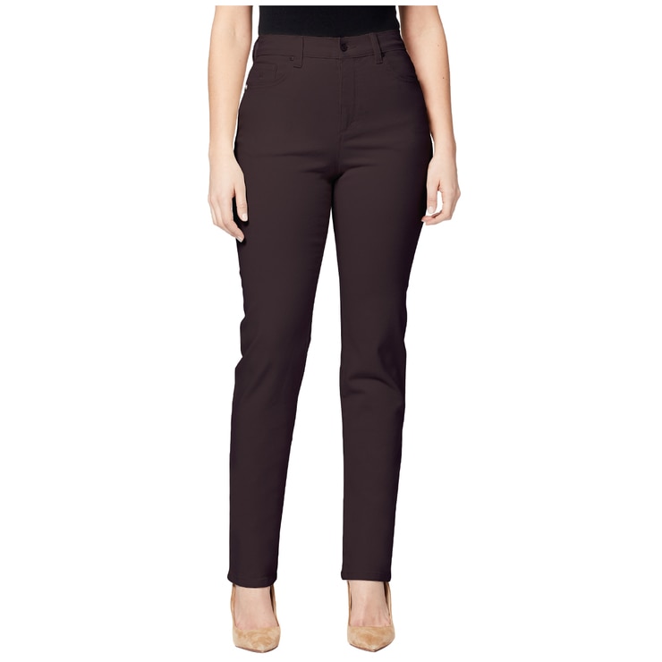 Gloria Vanderbilt Women's Classic Tapered Jeans Port Wine Costco