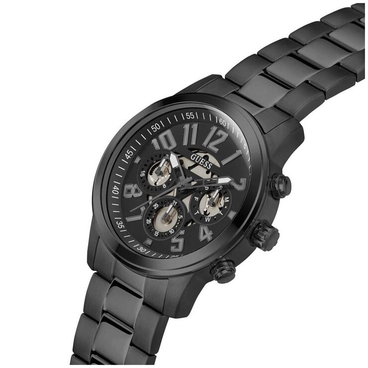 GUESS Parker Black Dial Multifunction Men's Watch GW0627G3