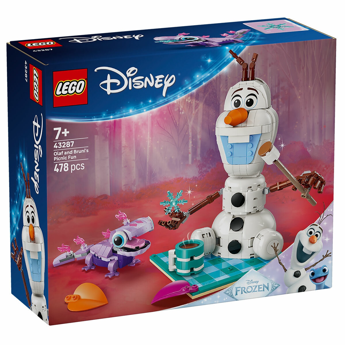 LEGO Disney Princess Frozen Olaf and Bruni's Picnic Fun 43287